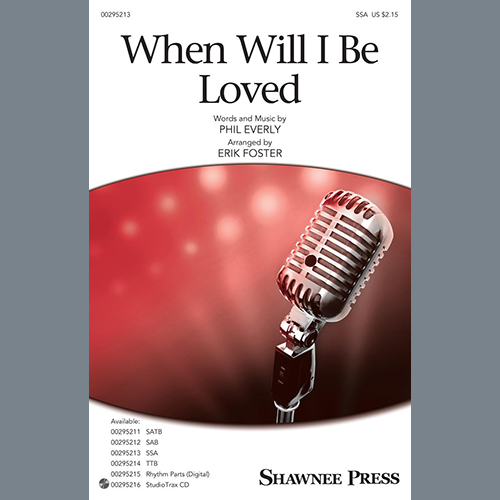 Produktbild zu: When Will I Be Loved (arr. Erik Foster)