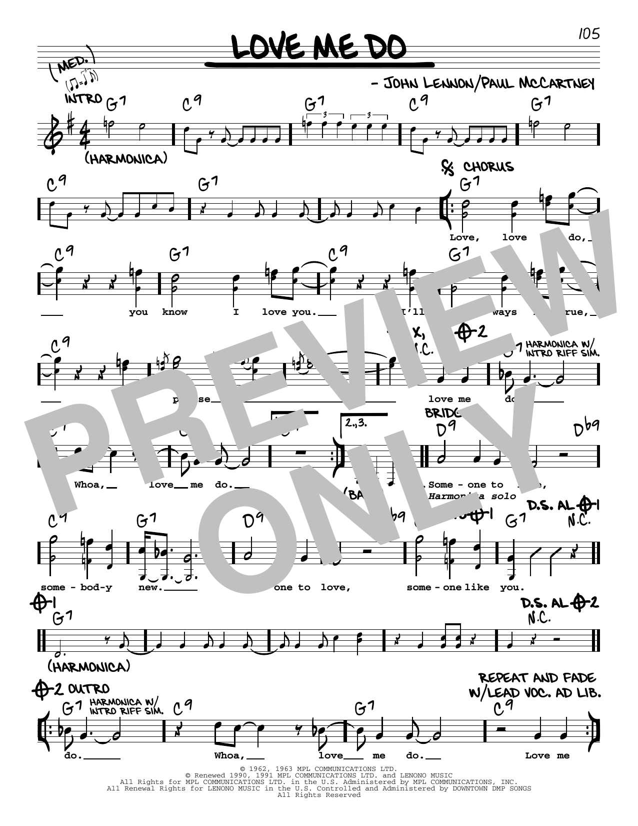 Product gallery: Page 1 of 1 Love Me Do [Jazz version], The Beatles