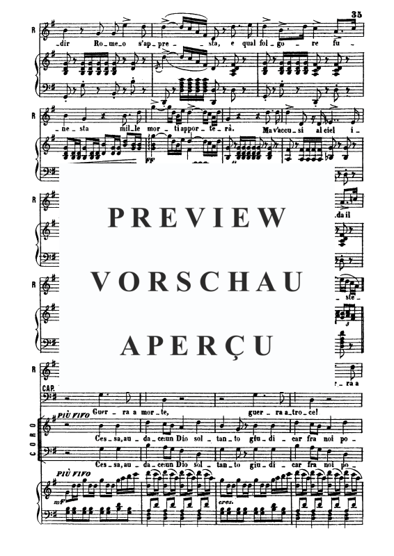 Produktgalerie: Seite 6 von 11 La tremenda ultrice spada, , Gesang und Klavier