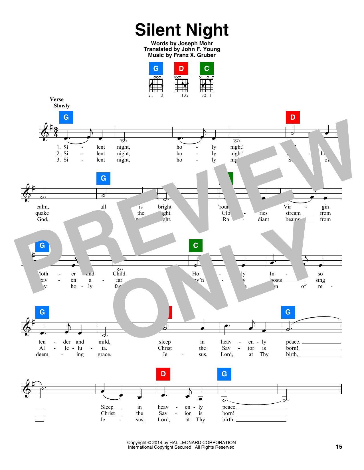 Product picture to: Silent Night