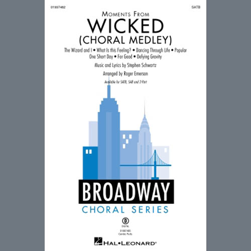 Produktbild zu: Moments from Wicked (Choral Medley) (arr. Roger Emerson)