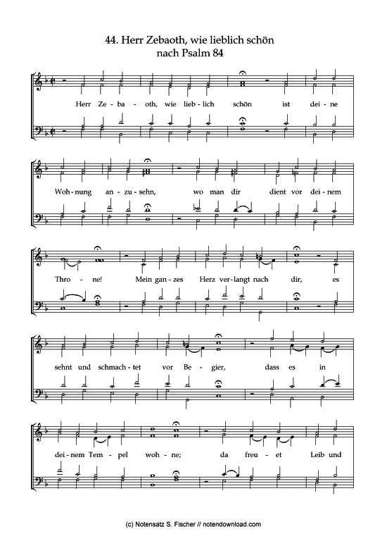 Product picture to: Herr Zebaoth, wie lieblich schön Psalme des Kantons Schaffhausen (1867)