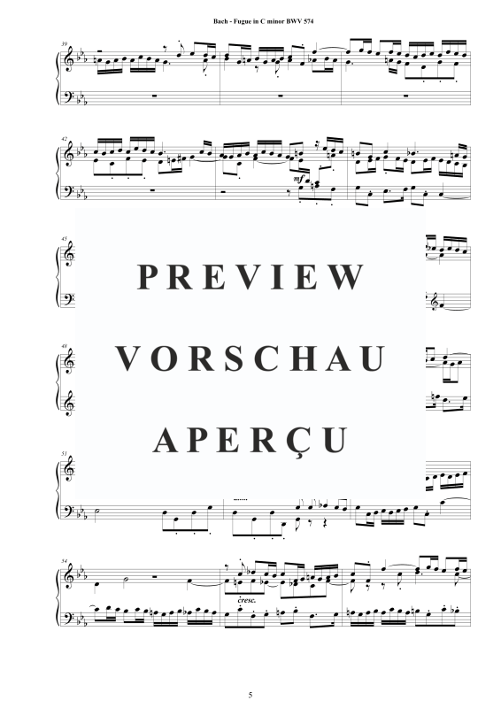 Product gallery: Page 6 of 11 16 Kleine Fugen, , Solo Piano