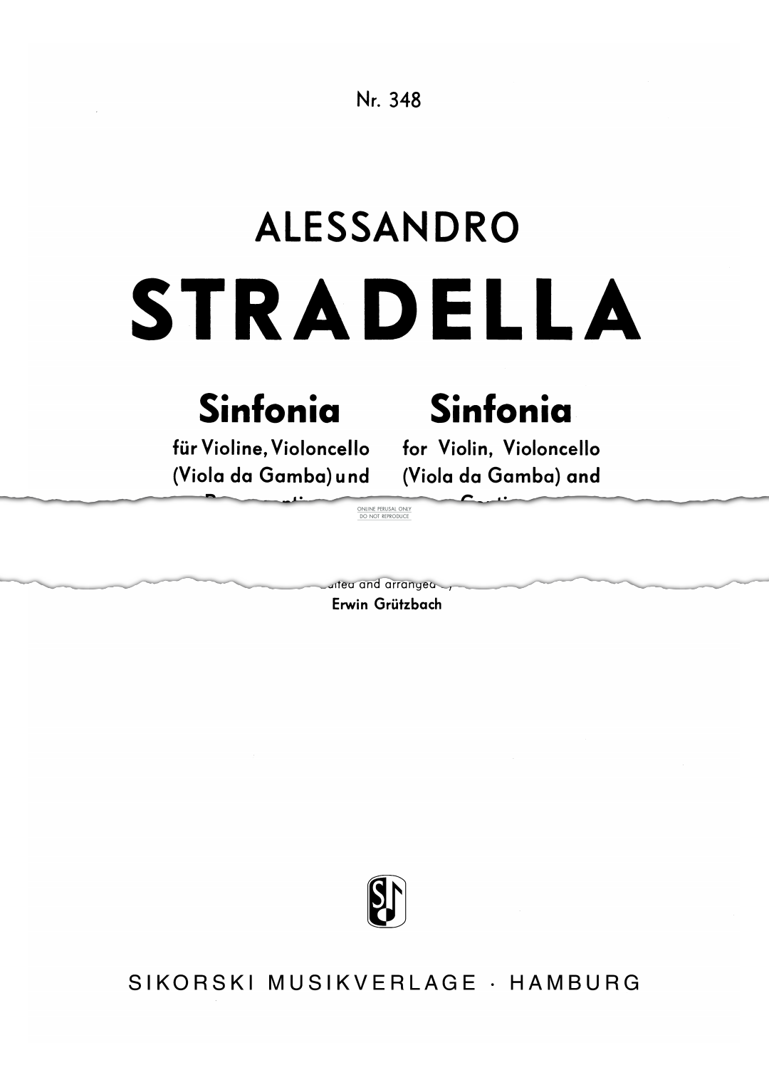 Product picture to: Sinfonia