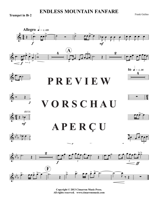 Product gallery: Page 16 of 21 Endless Mountain Fanfare , , (Brass Ensemble)