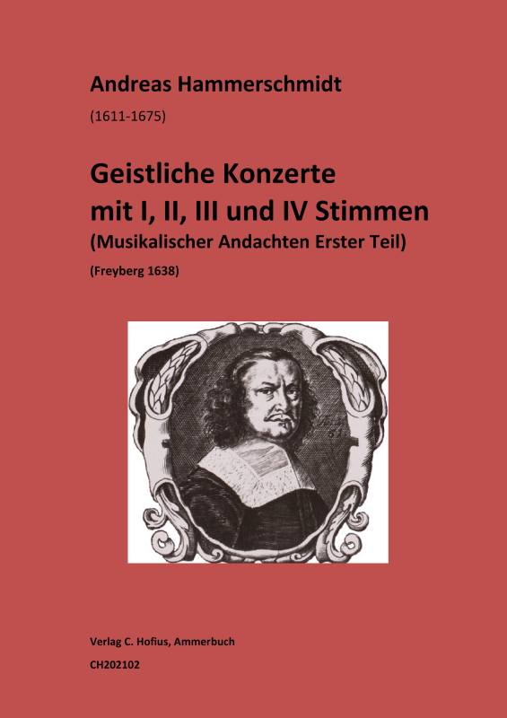 Produktbild zu: Musikalische Andachten I.Teil: Geistliche KonzerteAndreas Hammerschmidt (1611-1675)