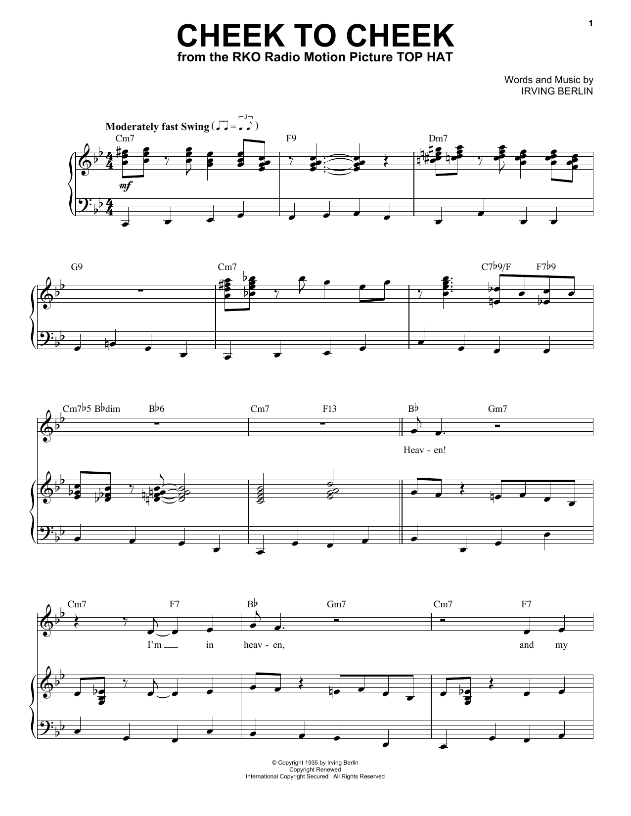 Produktbild zu: Cheek To Cheek