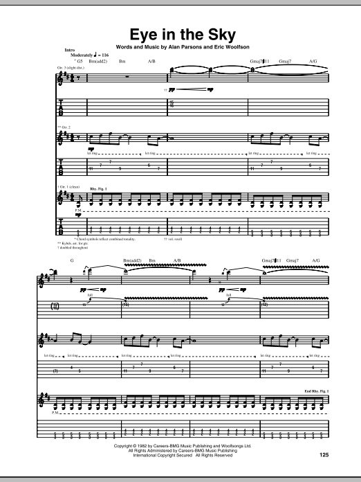 Product gallery: Page 1 of 1 Eye In The Sky, Alan Parsons Project