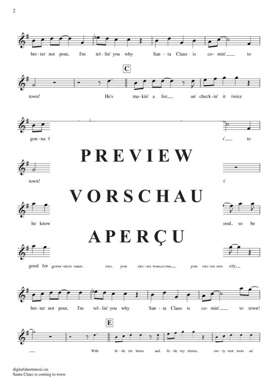 gallery: Santa Claus is coming to town , Como, Perry, Alto Saxophone