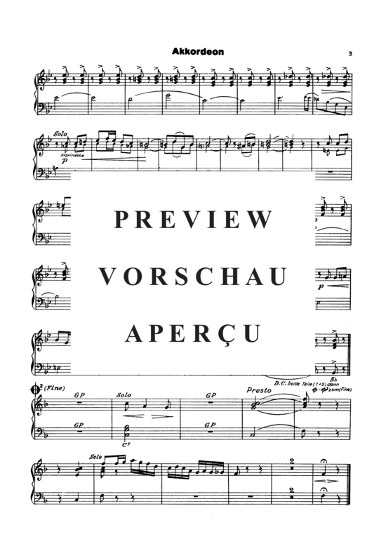 Product gallery: Page 10 of 21 Adriatisches Ständchen , , (Big Band)