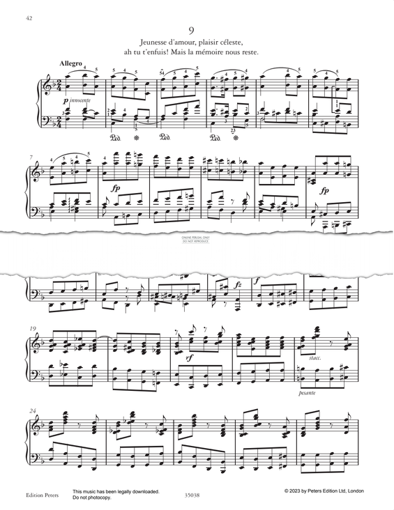 Produktgalerie: Seite 1 von 1 Etude in F major, Adolph von Henselt, Klavier