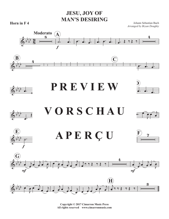 Product gallery: Page 12 of 16 Jesu, meine Freude (Jesu Joy of Man´s Desiring) , ,  (Horn ensemble 1-8 horns)