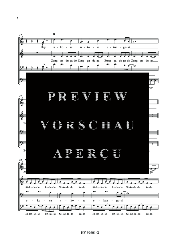 Product gallery: Page 5 of 9 Zulu One, , (mixed choir)