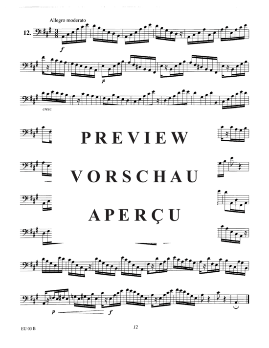 Product gallery: Page 15 of 21 Etudes for Euphonium, Vol. 3 , , (Euphonium Solo)