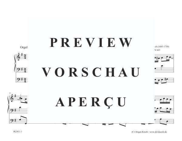 gallery: Wir danken dir, Herr Jesu Christ, das du für uns gestorben bist , , (Orgel Solo)