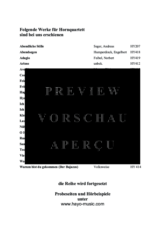 gallery: Walzer, , (Horn Quartett)