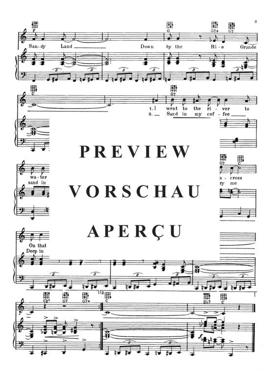 Produktgalerie: Seite 4 von 8 Drifting Texas Sand , Popular Standard, Klavier und Gesang