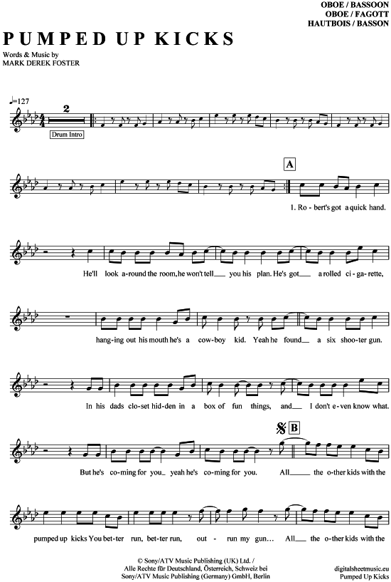 Produktbild zu: Pumped up kicks Foster The People