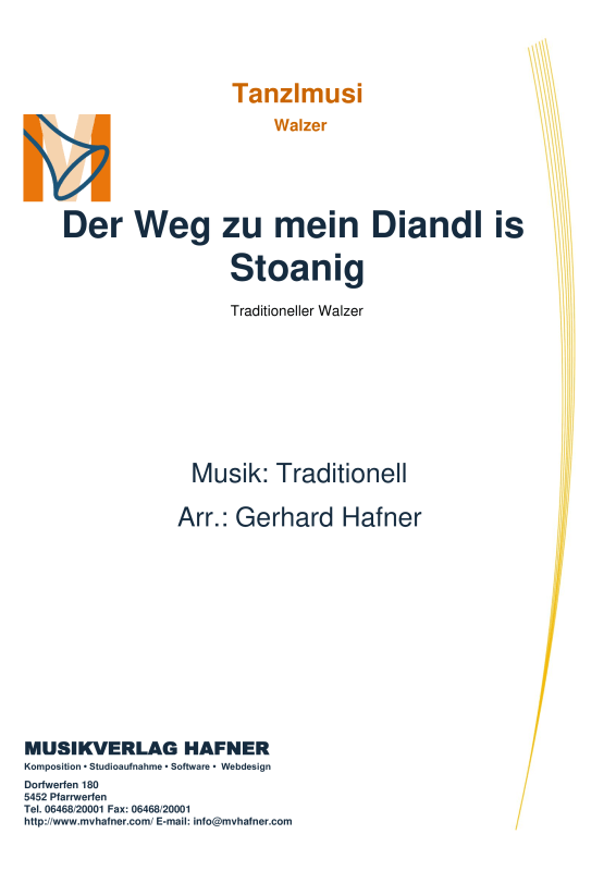 Product picture to: Der Weg zu mein Diandl is StoanigTraditional