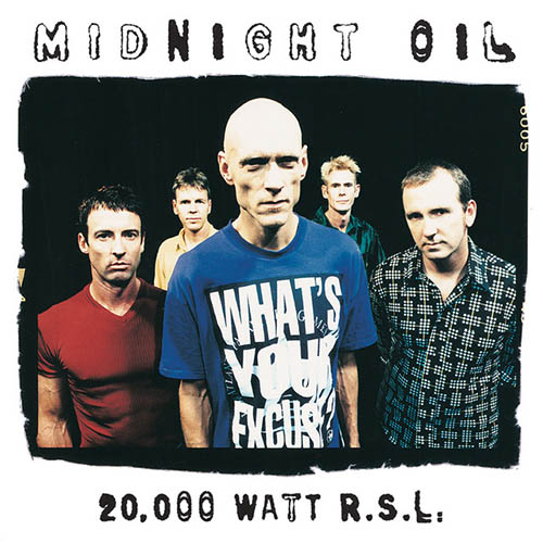 cover: Dreamworld, Midnight Oil, Gesang, Gitarre, Klavier