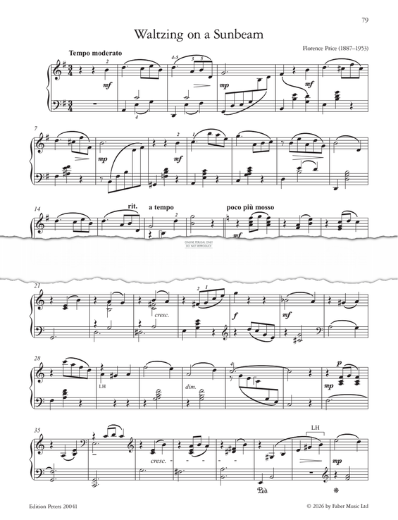 Produktgalerie: Seite 1 von 1 Waltzing on a Sunbeam, Florence Price