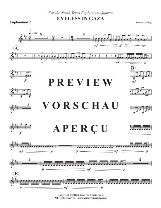 Product gallery: Page 15 of 21 Eyeless In Gaza , , (Euphonium/Tuba Quartet)