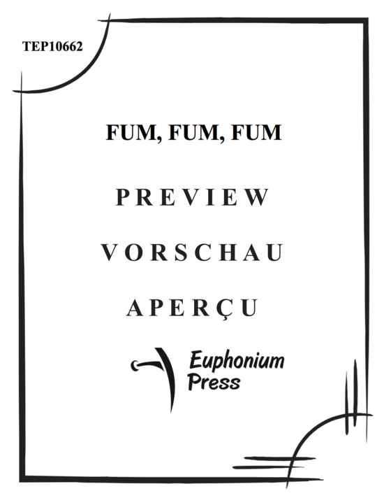 Product gallery: Page 2 of 8 Fum Fum Fum , , (Tuba Quartett EETT)