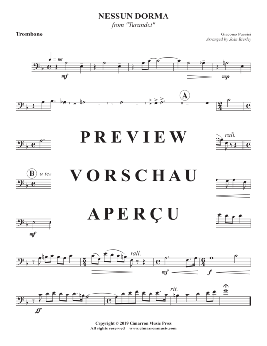 Produktgalerie: Seite 8 von 9 Nessun Dorma , , (Blechbläser Quintett)