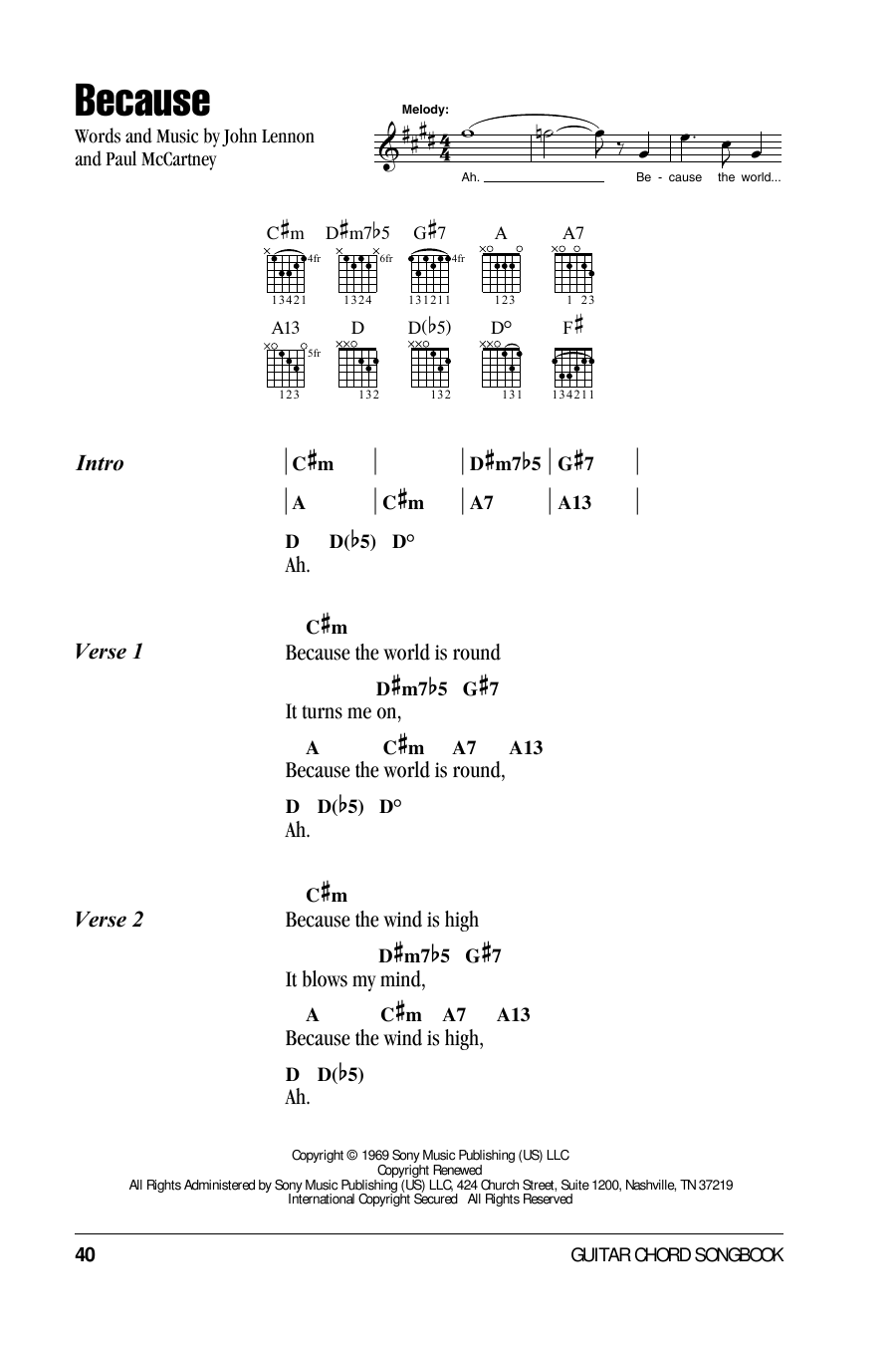 Product picture to:  Because - The Beatles