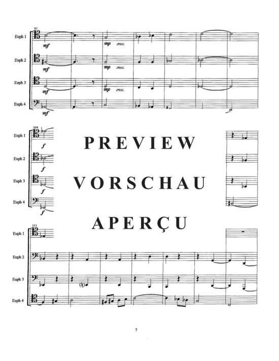 Product gallery: Page 9 of 21 Fantasia on ",God of Our Fathers", , , (Euphonium Quartet)