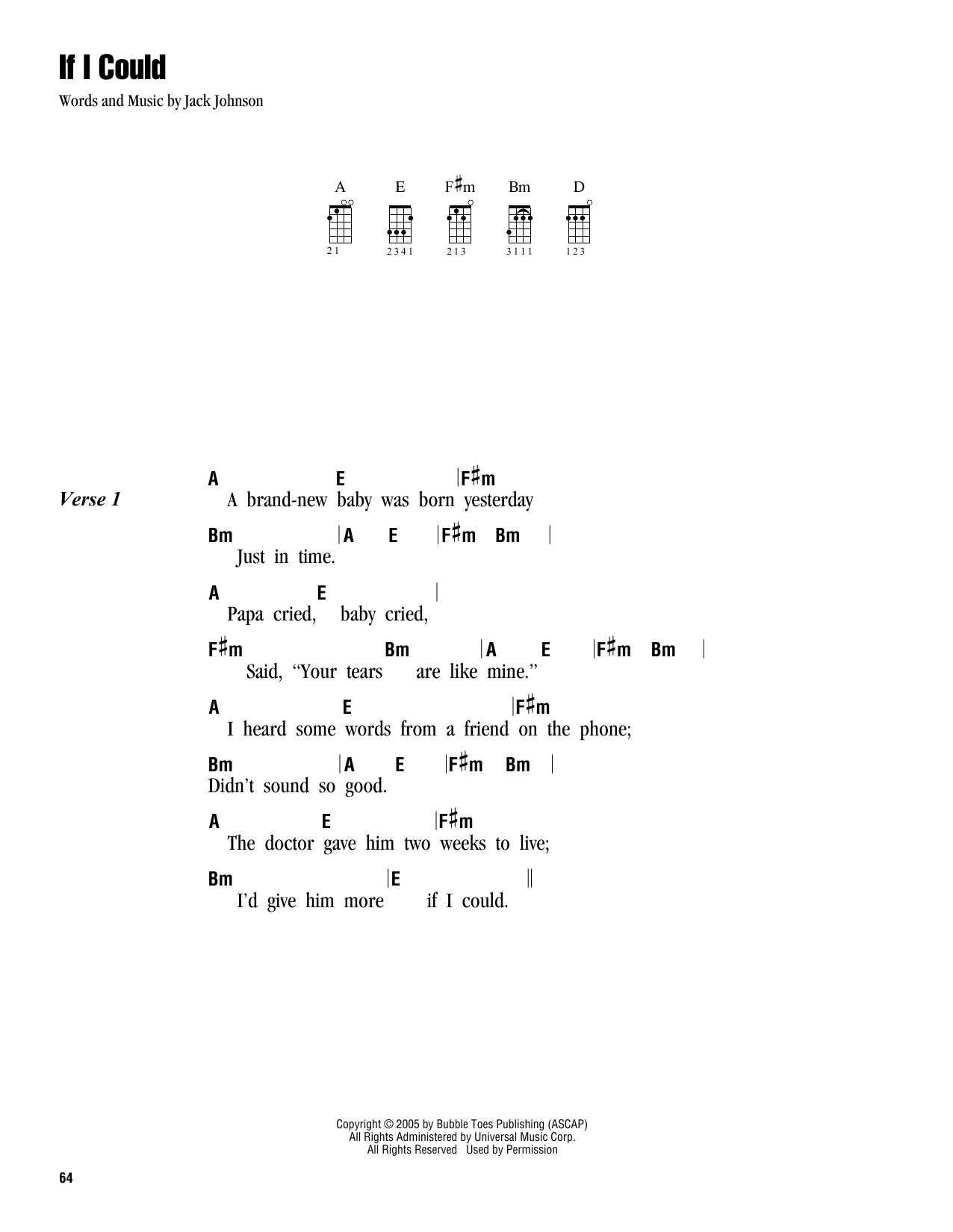 Product gallery: Page 1 of 1 If I Could, Jack Johnson
