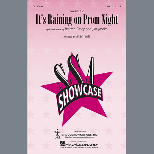 Produktbild zu: It's Raining On Prom Night (arr. Mac Huff)