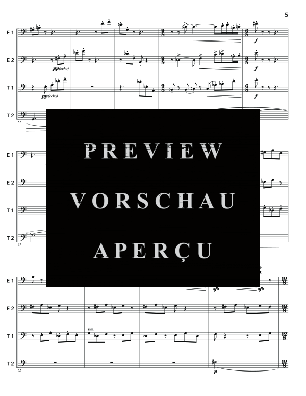 Product gallery: Page 9 of 11 Little Suite for Chubazz, , (Tuba Quartett EETT)