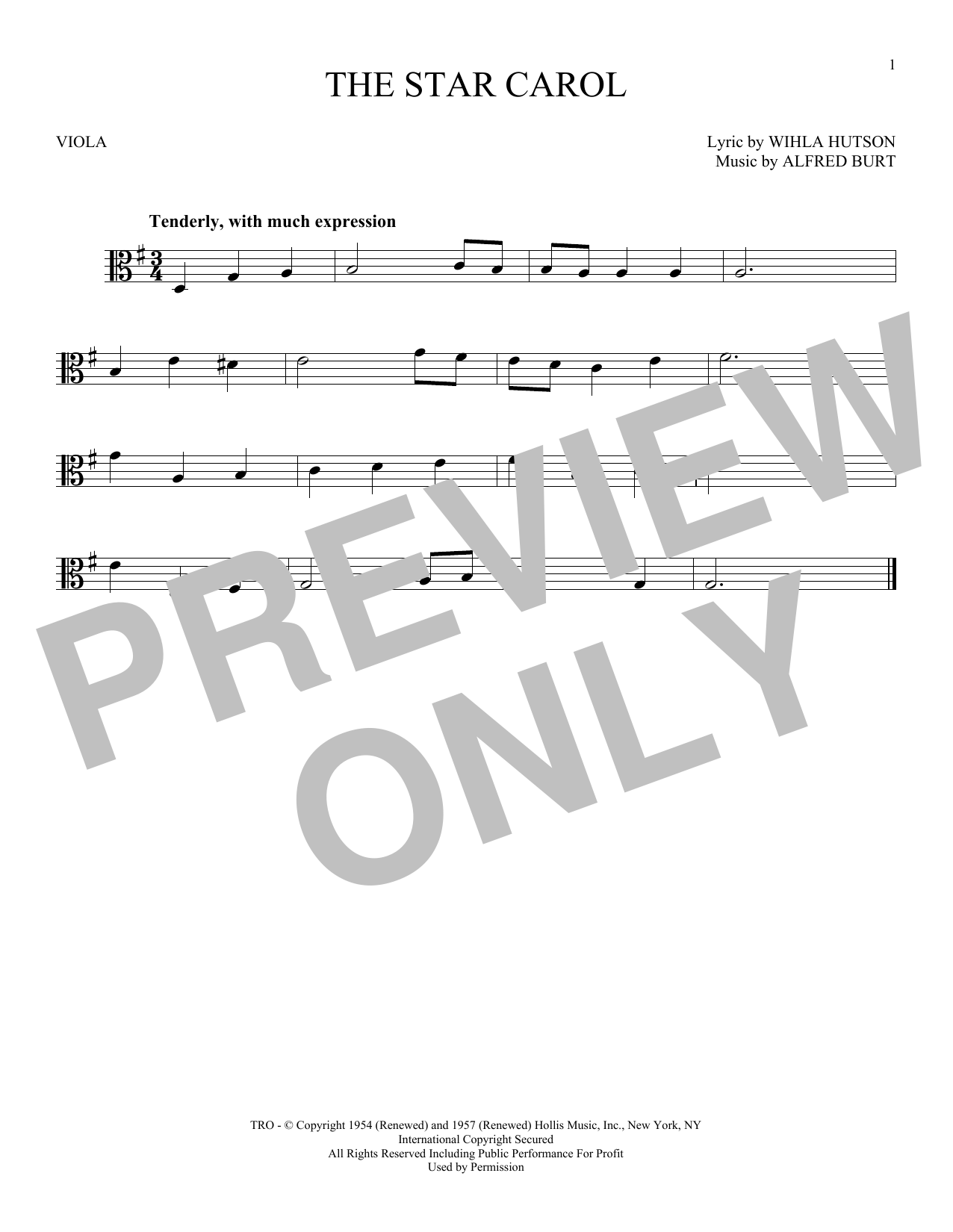 Product gallery: Page 1 of 1 The Star Carol, Alfred Burt