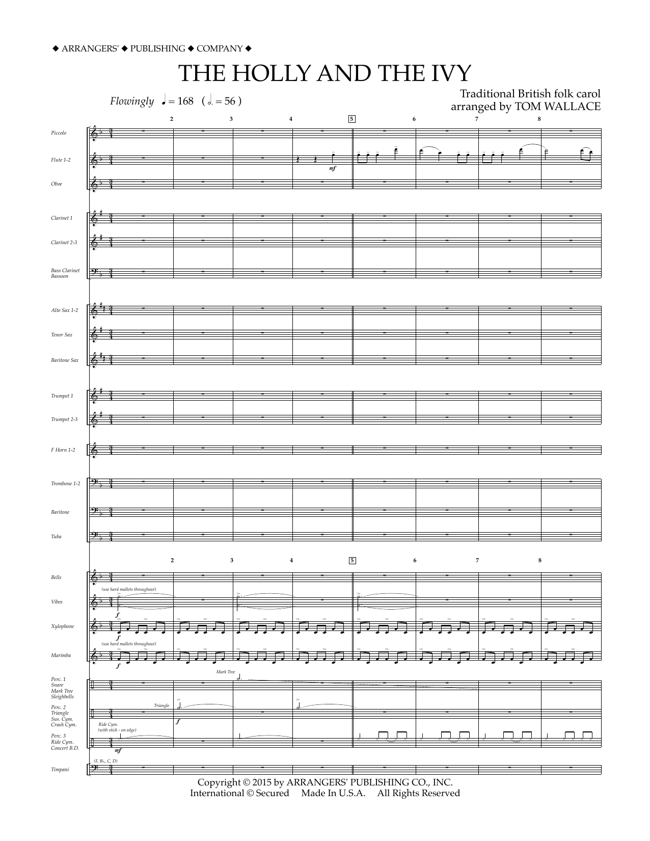 Produktbild zu: The Holly and the Ivy - Conductor Score (Full Score)