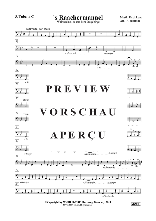 gallery: s' Raachermannel , , (Blechbläserquintett + Oberst. ad lib)