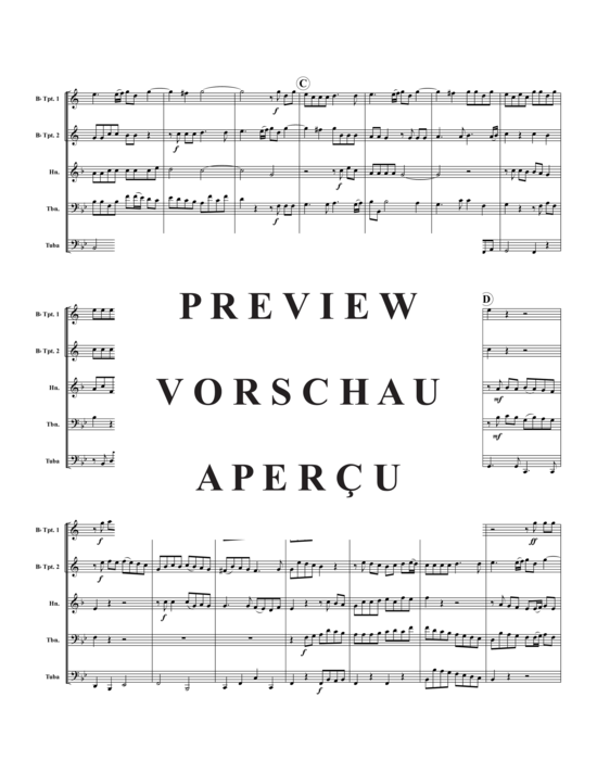 Produktgalerie: Seite 3 von 17 Suite aus "Fairy Queen" , , (Blechbläserquintett)