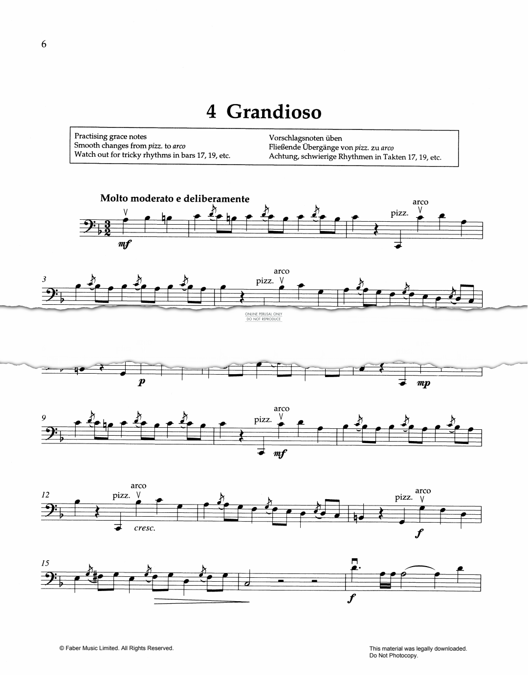 Produktgalerie: Seite 1 von 1 Grandioso, Mary Cohen, Violoncello