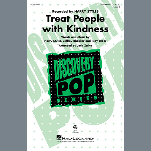 cover: Treat People With Kindness (arr. Jack Zaino), Harry Styles