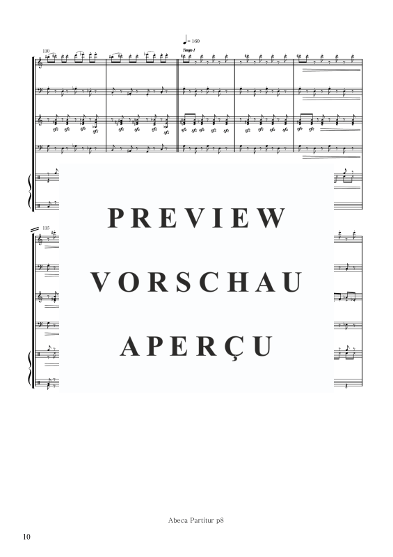 gallery: Abeca, , Quintett: Klarinette in B, Posaune, Gitarre, Kontrabass, Schlagzeug