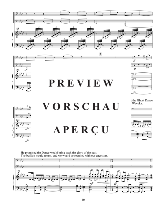 Produktgalerie: Seite 16 von 21 Requiem for Wounded Knee , , (2x Tuba + Klavier + Erzähler)