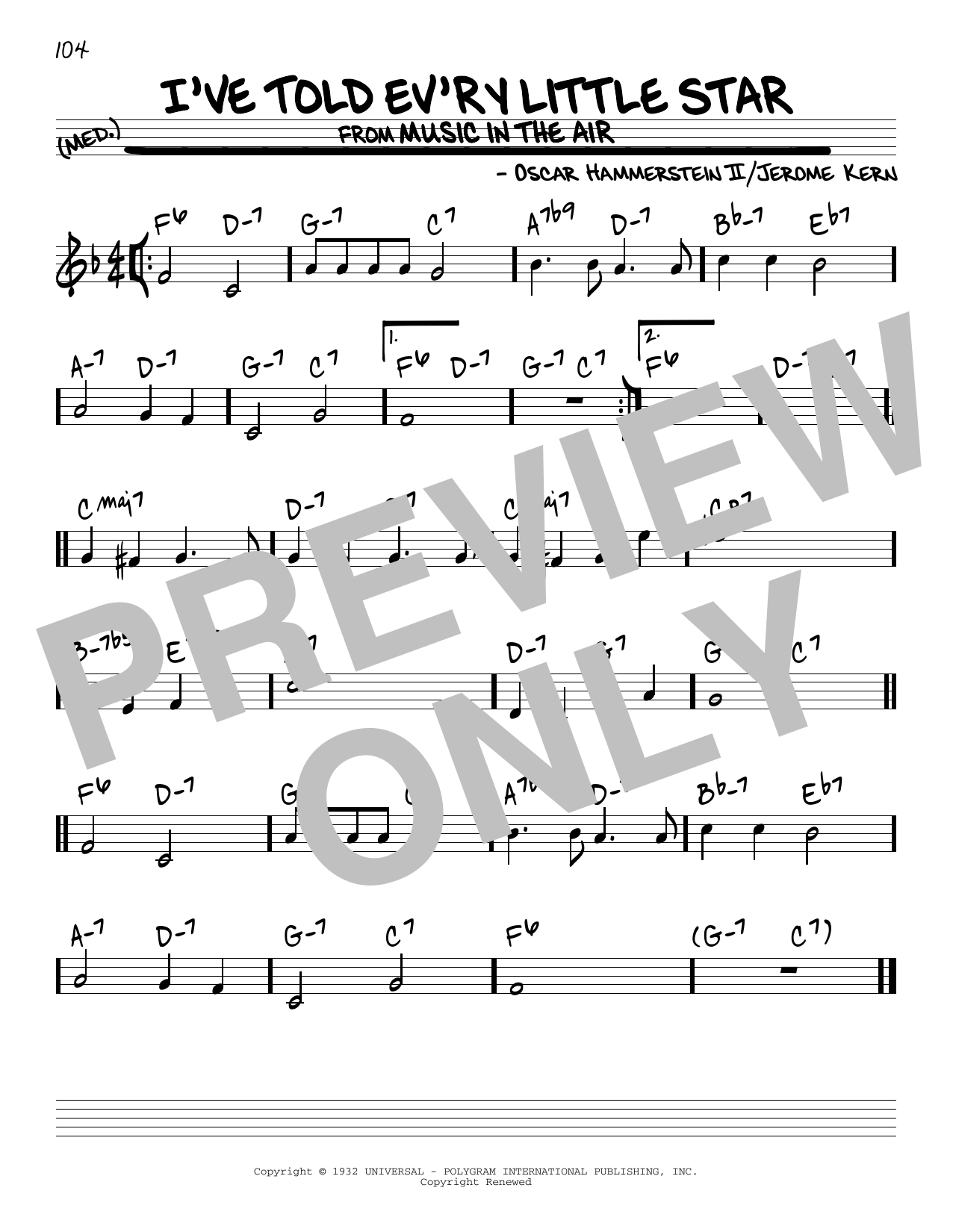 Produktbild zu: I've Told Ev'ry Little Star