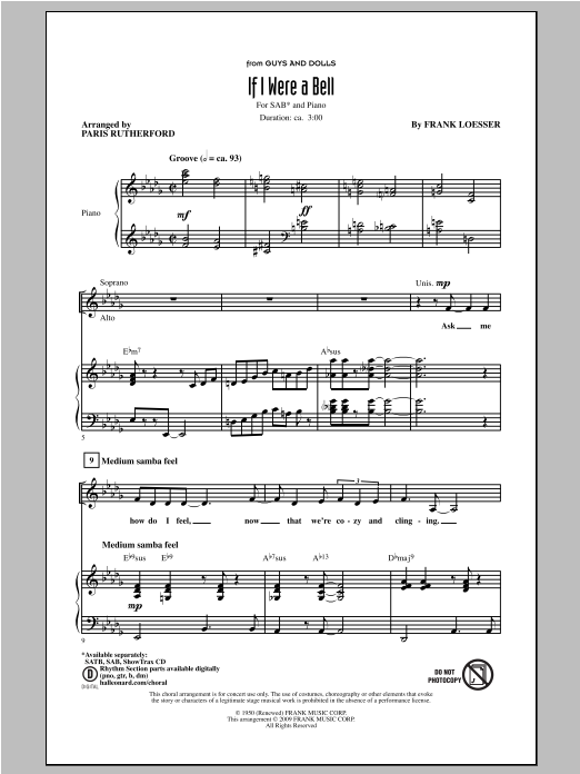 Produktbild zu: If I Were A Bell