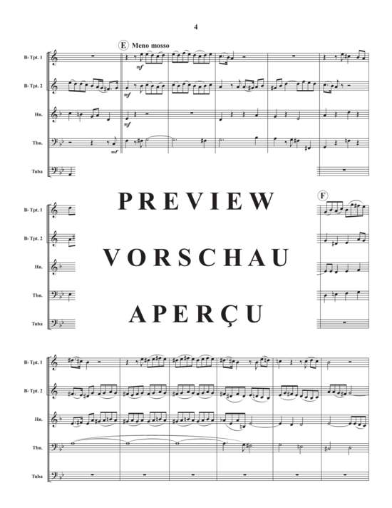 Produktgalerie: Seite 6 von 19 Rejoice Greatly, Daughter of Zion , , (Blechbläser Quintett)