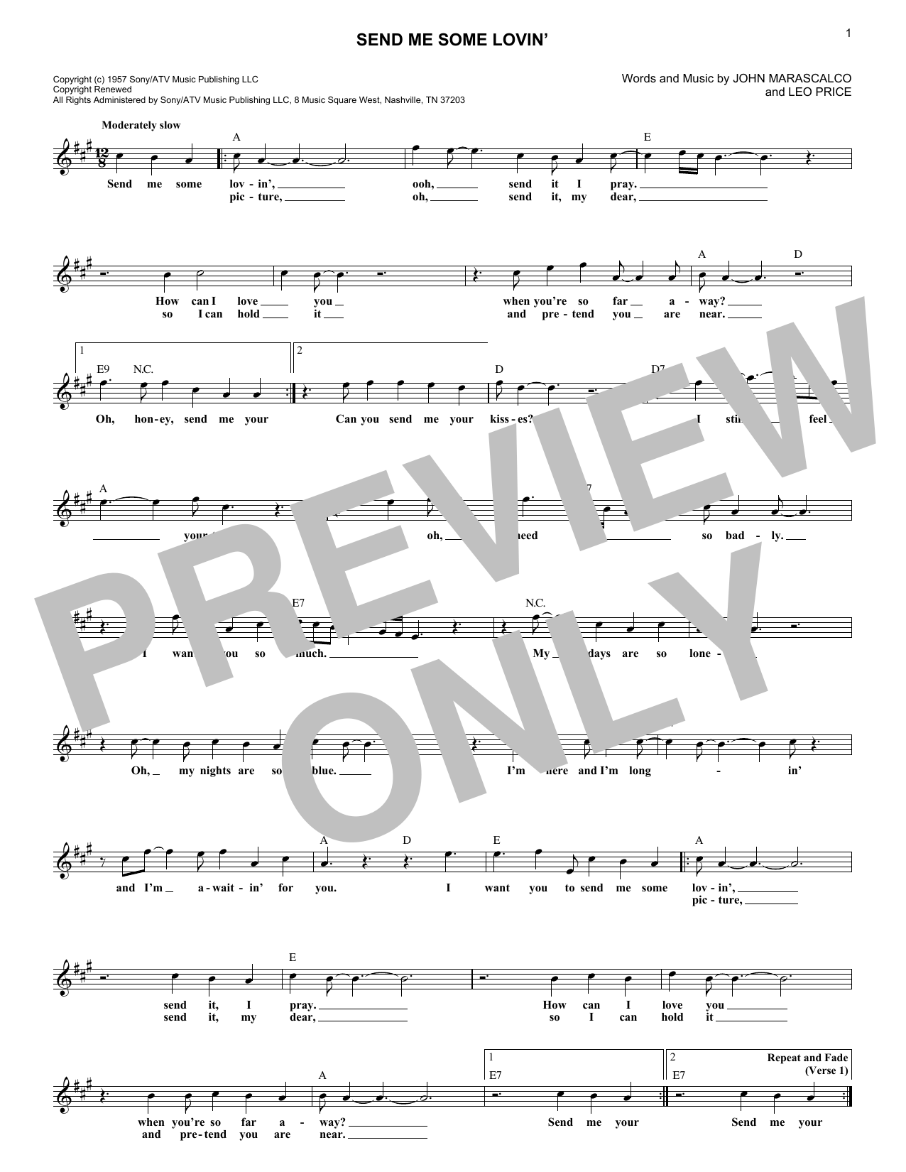 Produktbild zu: Send Me Some Lovin'