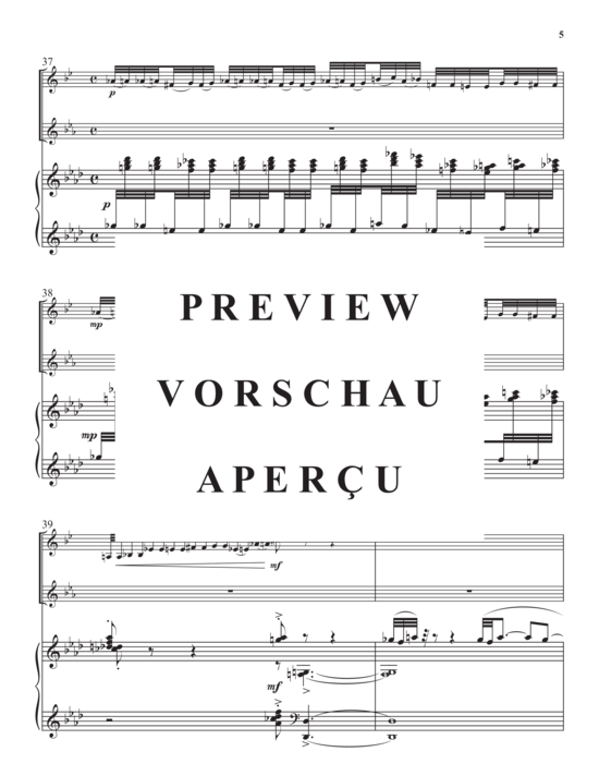 Product gallery: Page 7 of 21 The Lion and the Mouse , , (Trio for trumpet in Bb/piccolo trumpet, horn in F + piano)