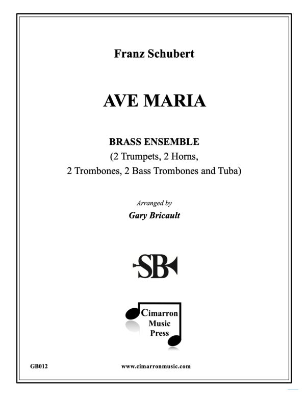cover: Ave Maria, , Brass Ensemble - Nonet