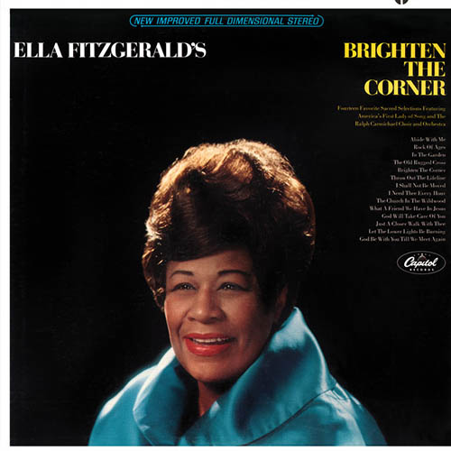 cover: Brighten The Corner Where You Are, Ella Fitzgerlad, Gesang, Gitarre, Klavier