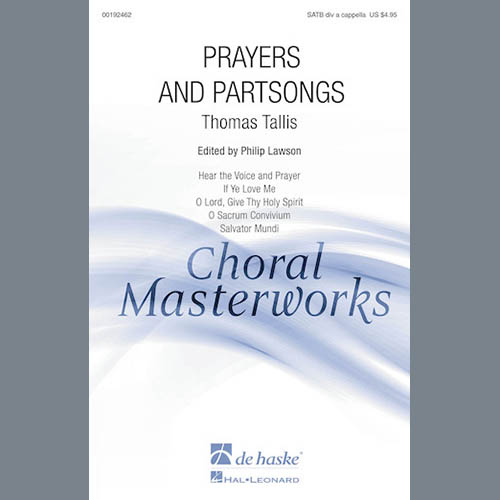 cover: Prayers And Partsongs, Philip Lawson