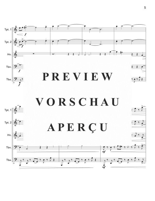 Produktgalerie: Seite 9 von 11 HoopLA, , (Blechbläser Quintett)